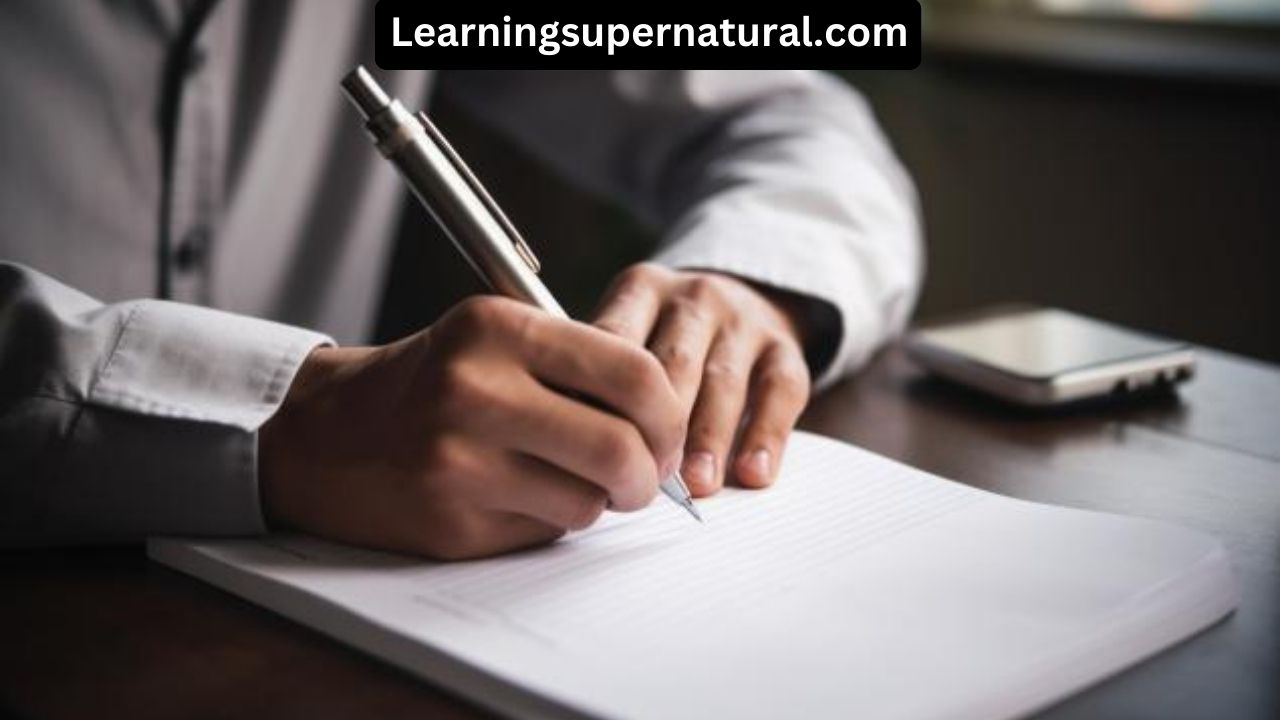 Automatic Writing As A Form Of Journaling