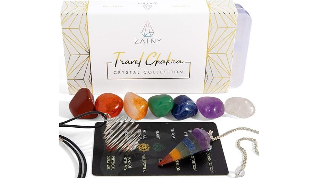 crystal healing stones set