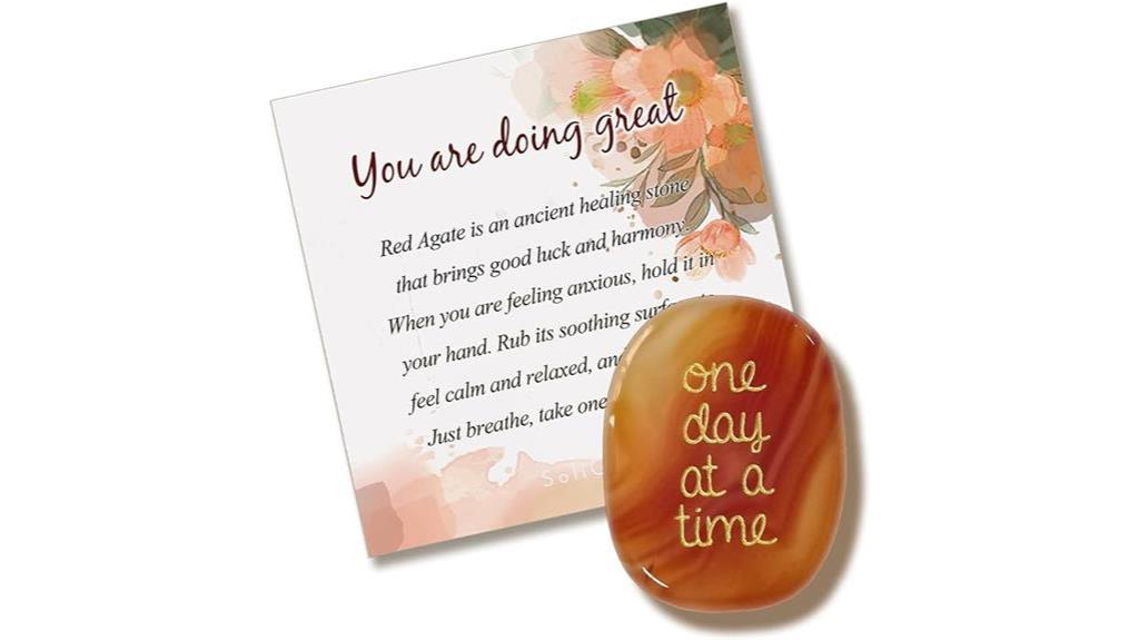 inspirational agate crystal gift