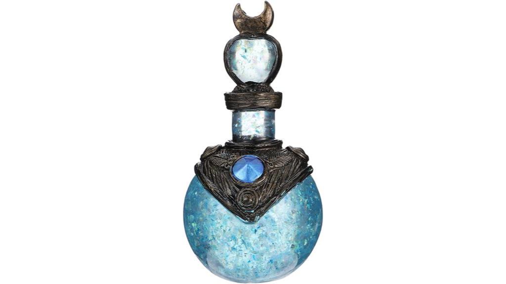 elegant crystal perfume bottle