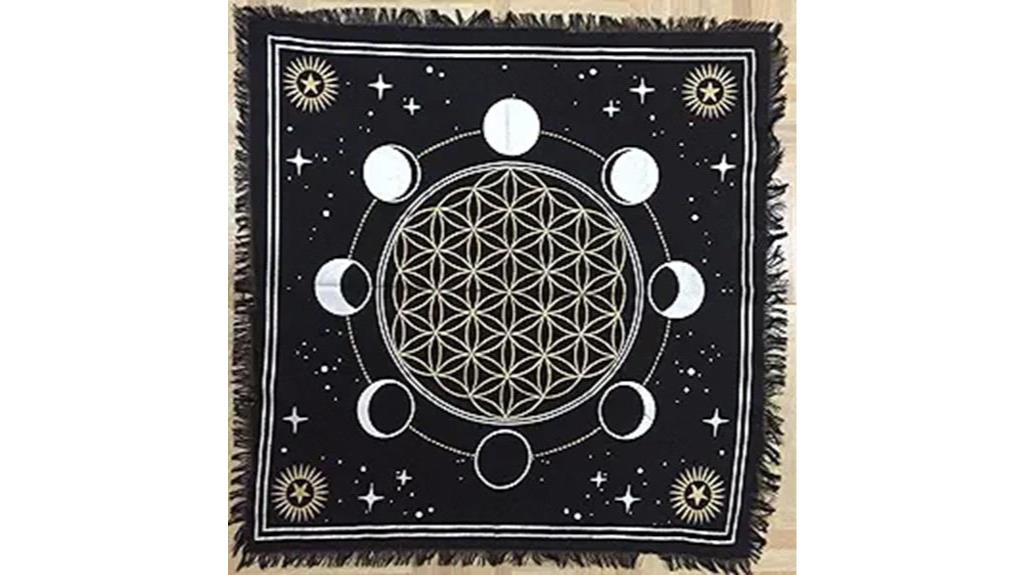 moon phases altar cloth