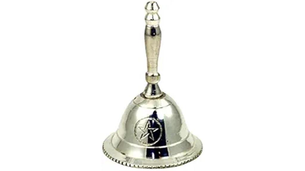 pentagram design altar bell