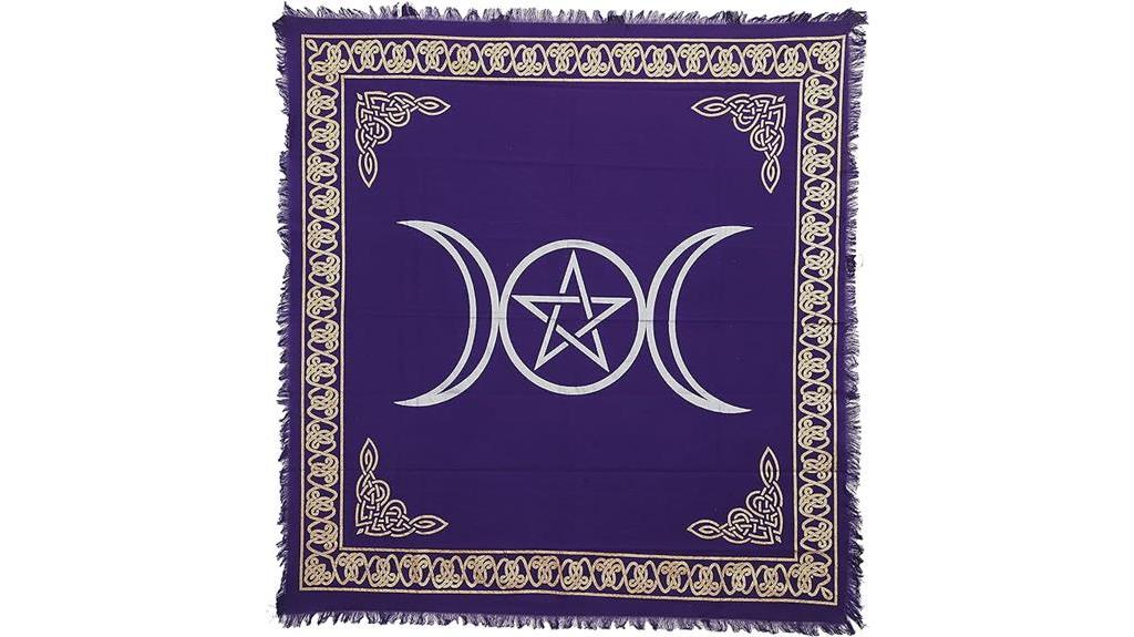 triple goddess altar cloth