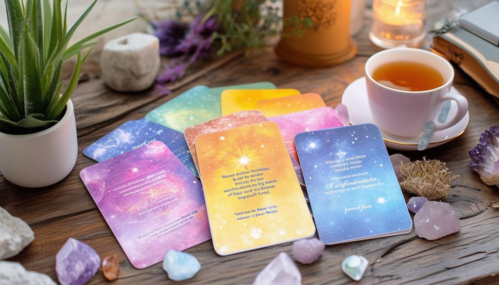 selecting affirmation cards wisely