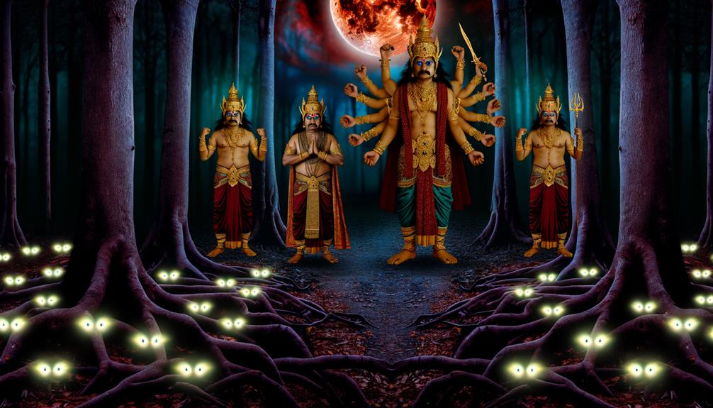 hindu epics notable demons