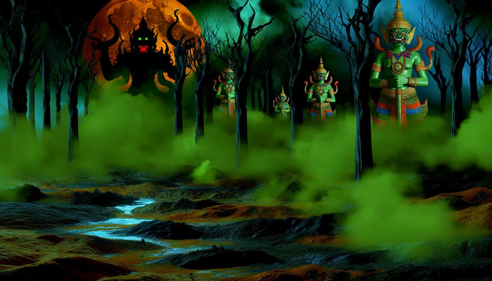 Evil Spirits in Hindu Mythology: From Asuras to Rakshasas