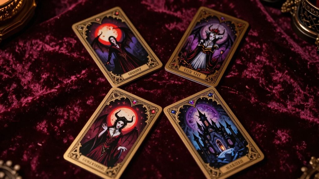 four gothic tarot decks enthusiasts treasure