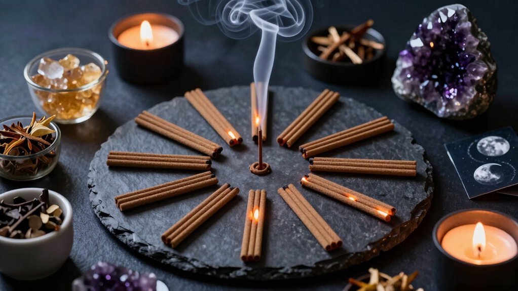 full moon incense blends rituals