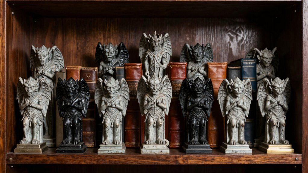 gothic gargoyle bookend collection