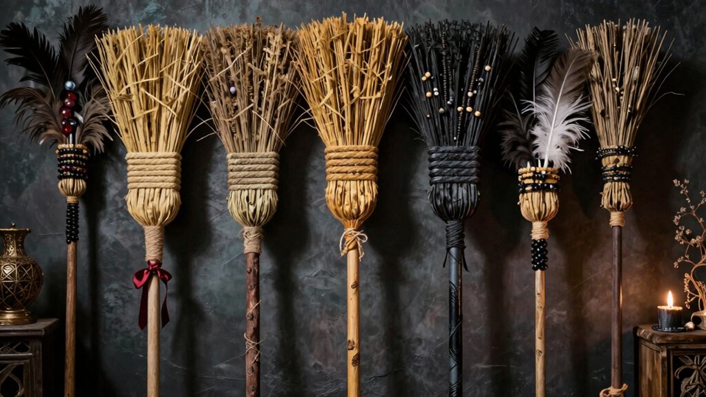 halloween witch s broom decor ideas