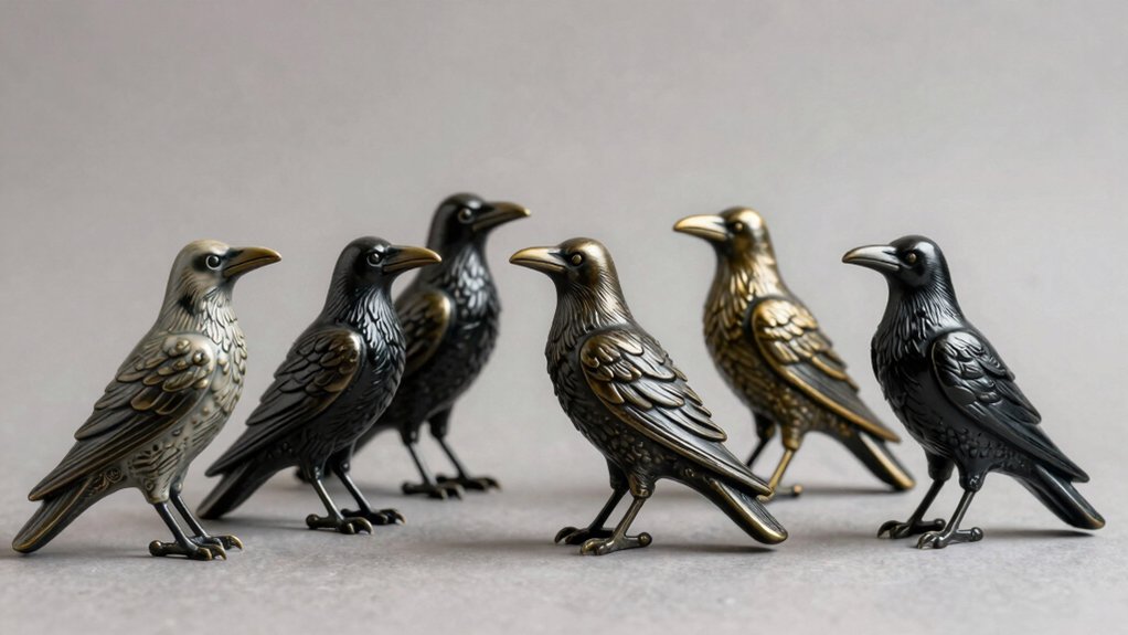 raven figurines for collectors